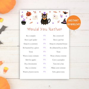 Afdrukbaar Halloween-spel: DOWNLOAD