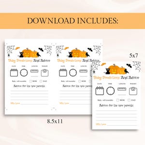 30 Printable Spooky Baby Shower Games: Halloween Baby Shower Game Bundle, Little Boo Baby Shower Games, Pumpkin Baby Shower Games, DOWNLOAD image 4