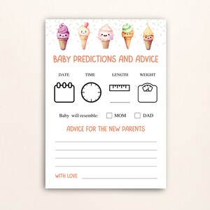 16 Printable Ice Cream Baby Shower Games | Here’s the Scoop Baby Shower