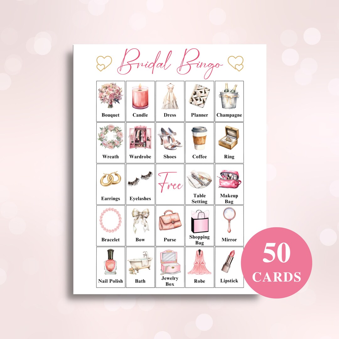 50-printable-bridal-bingo-cards-bridal-picture-bingo-bridal-shower