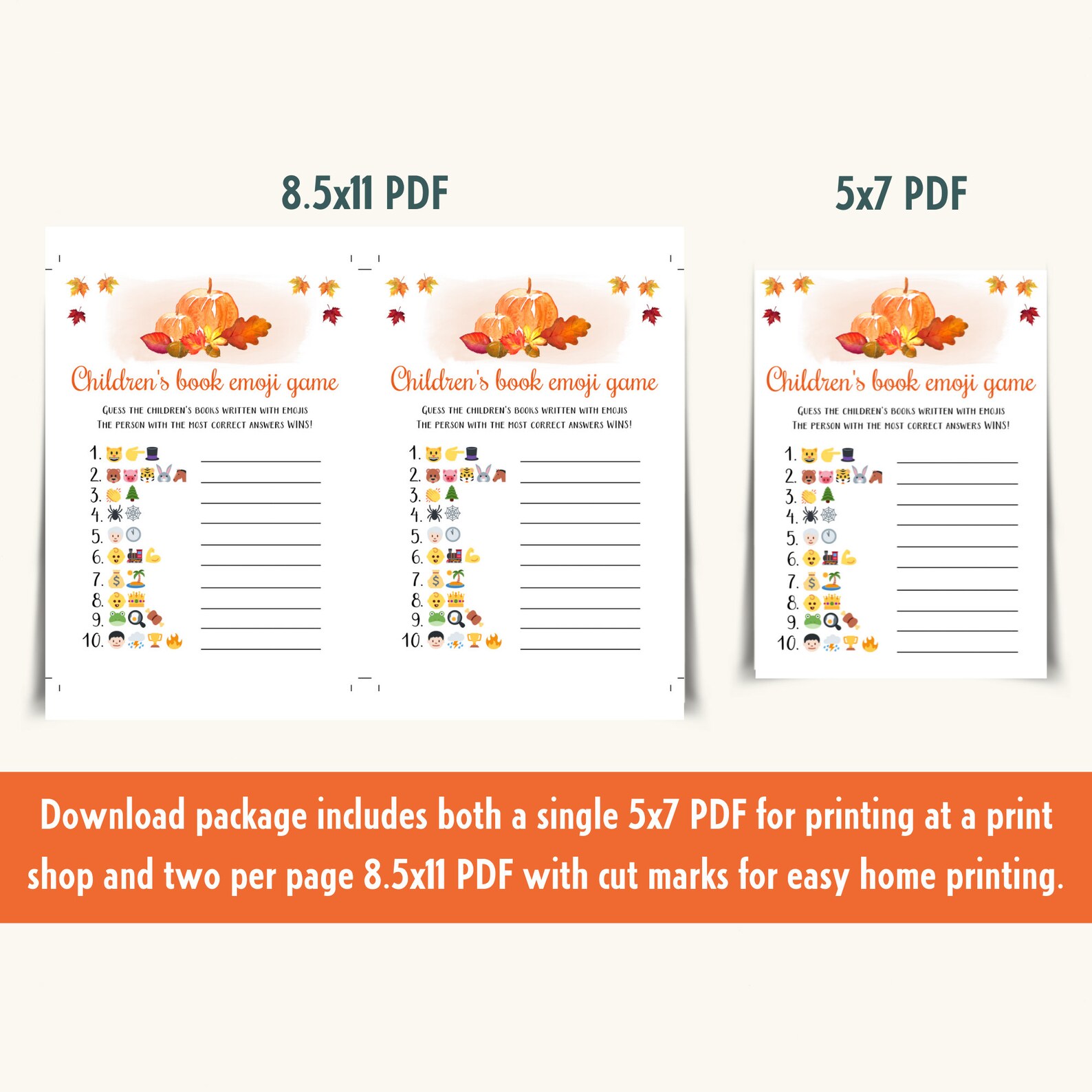 Printable Pumpkin Baby Shower Games, Little Pumpkin Baby Shower Game ...