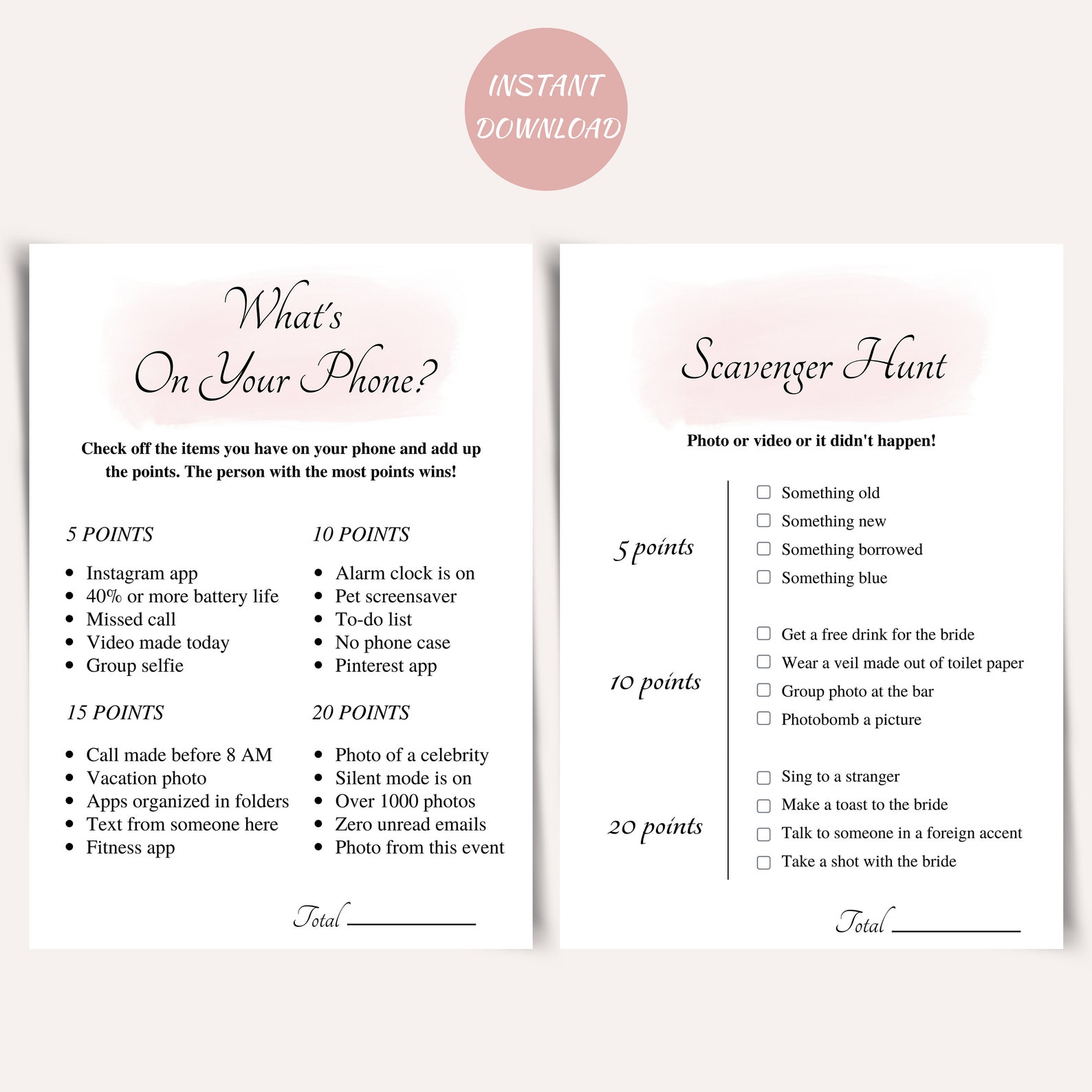 8 Clean Bachelorette Party Games Printable Bachelorette Game Etsy Canada
