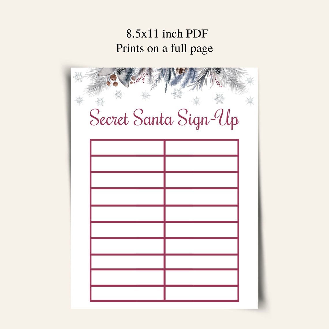 printable-secret-santa-sign-up-sheet-christmas-gift-exchange-etsy