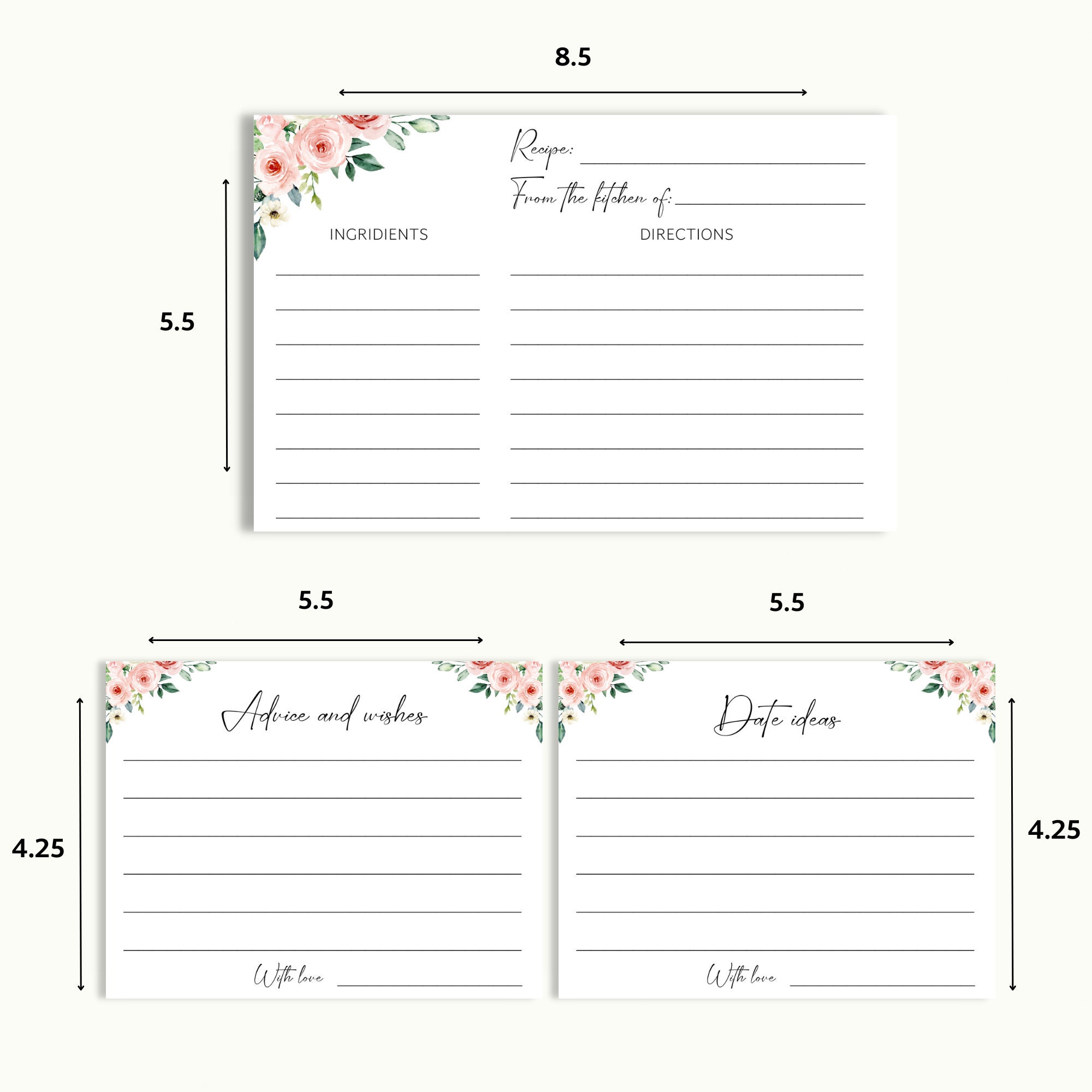 20 Printable Nautical Bridal Shower Signs 8x10 Bridal Shower - Etsy