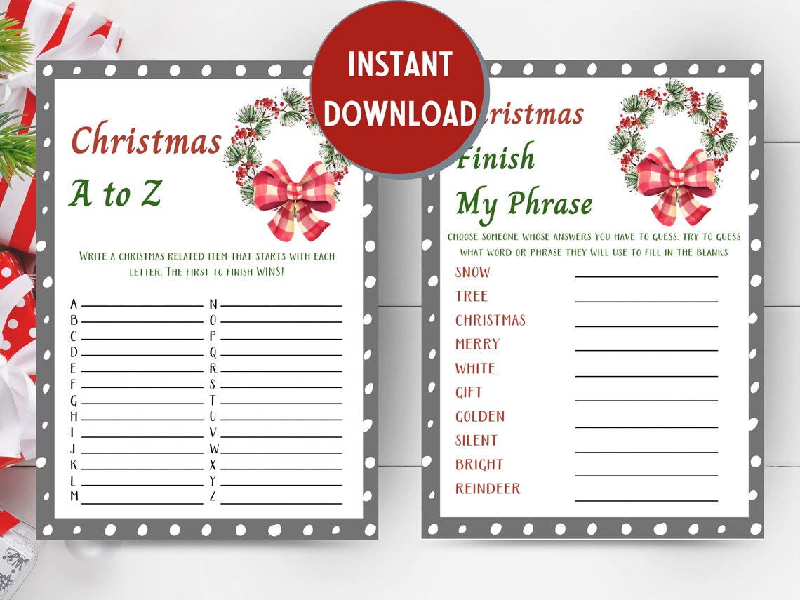 Games For Christmas In July Christmas In July Decorations | Etsy