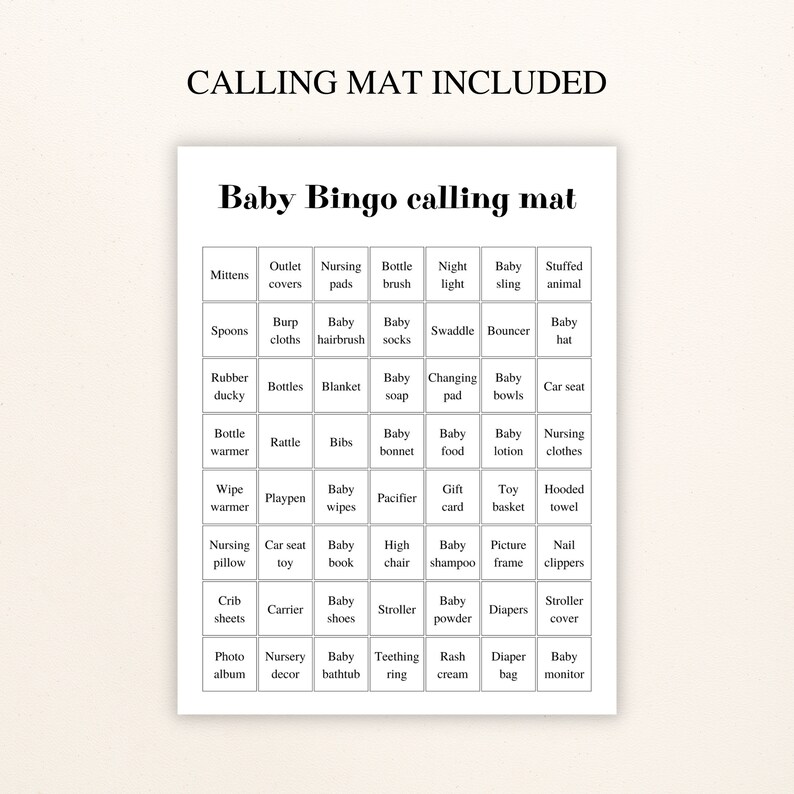 30 Printable Pink Ladybug Baby Shower Bingo Cards - Etsy