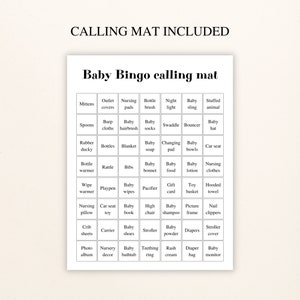 30 Printable Safari Baby Shower Bingo Cards 5x7'' Prefilled Baby Bingo Cards Jungle Baby Shower Games DOWNLOAD image 5