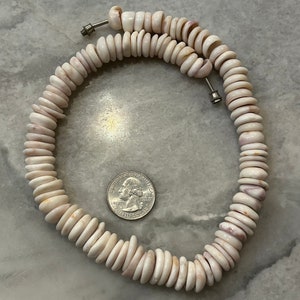 Giant LARGE Real Hawaiian puka shell necklace not cut shells authentic puka chunky big FAT JUMBO shells rare collectible