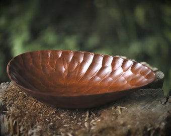 hand-carved wooden bowl "Ambiance"