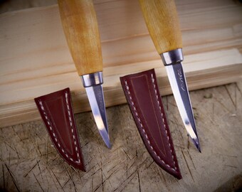 Lederscheide für Mora Carving Messer 120 & 106