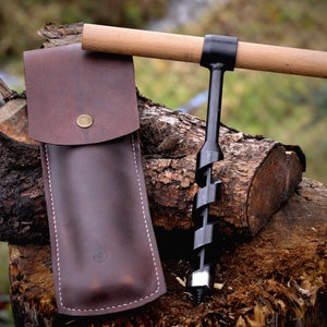 Ø25mm wood drill for bushcraft adventures and great construction projects in the forest - &quot;very sharply ground&quot;