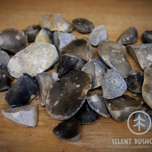 Baltic Sea flint stones - make sparks/ignite a fire! - for bushcraft adventures, Viking/medieval events