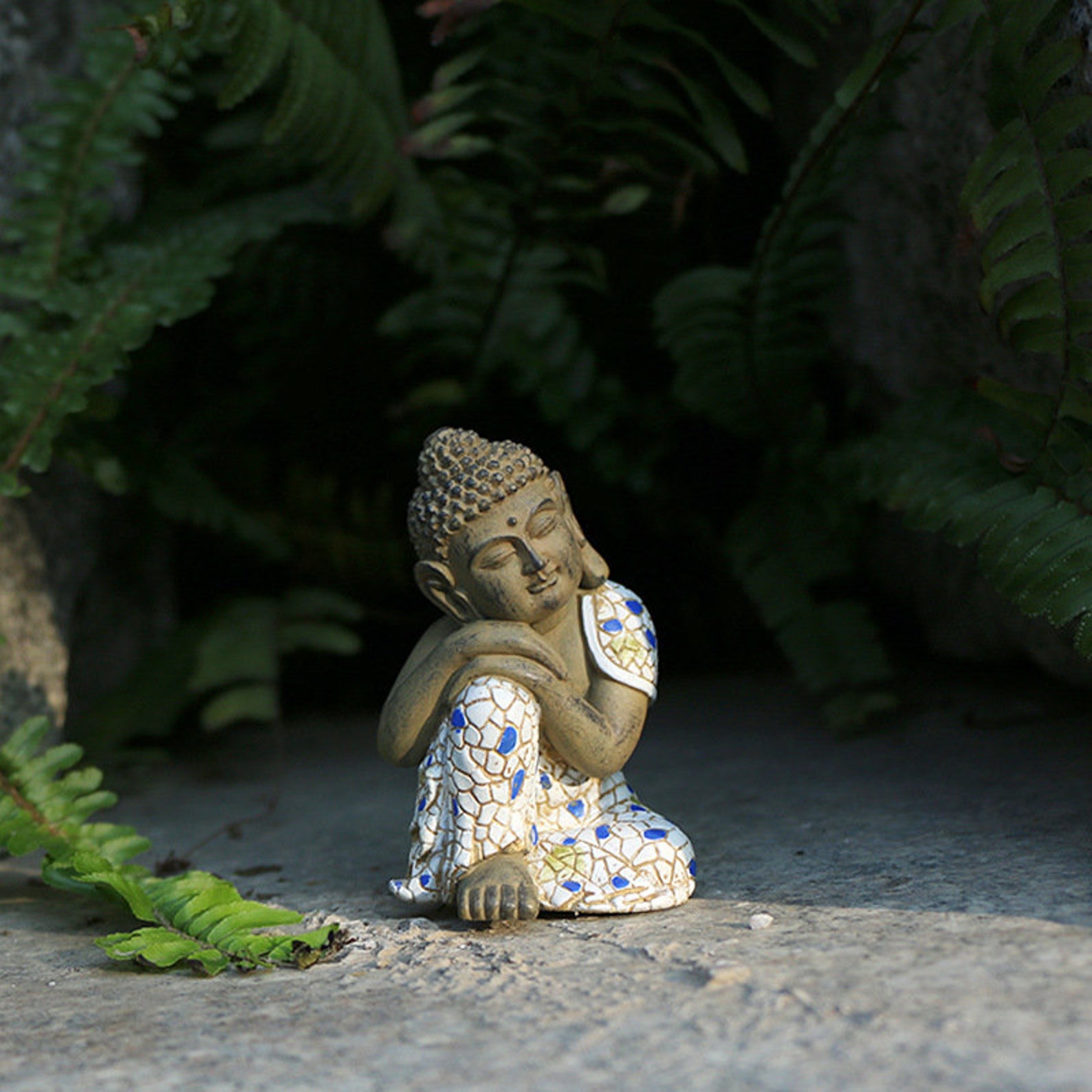 Garden Ornaments Buddha Statues Zen Meditation Buddhism Etsy