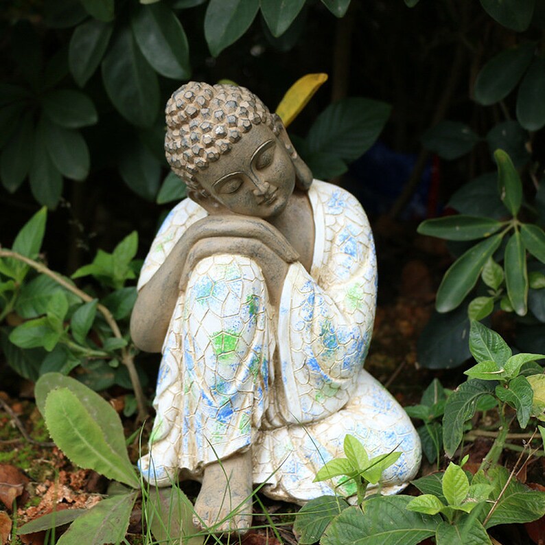 Sleeping Buddha Statues Zen Meditation Buddhism indoor Etsy