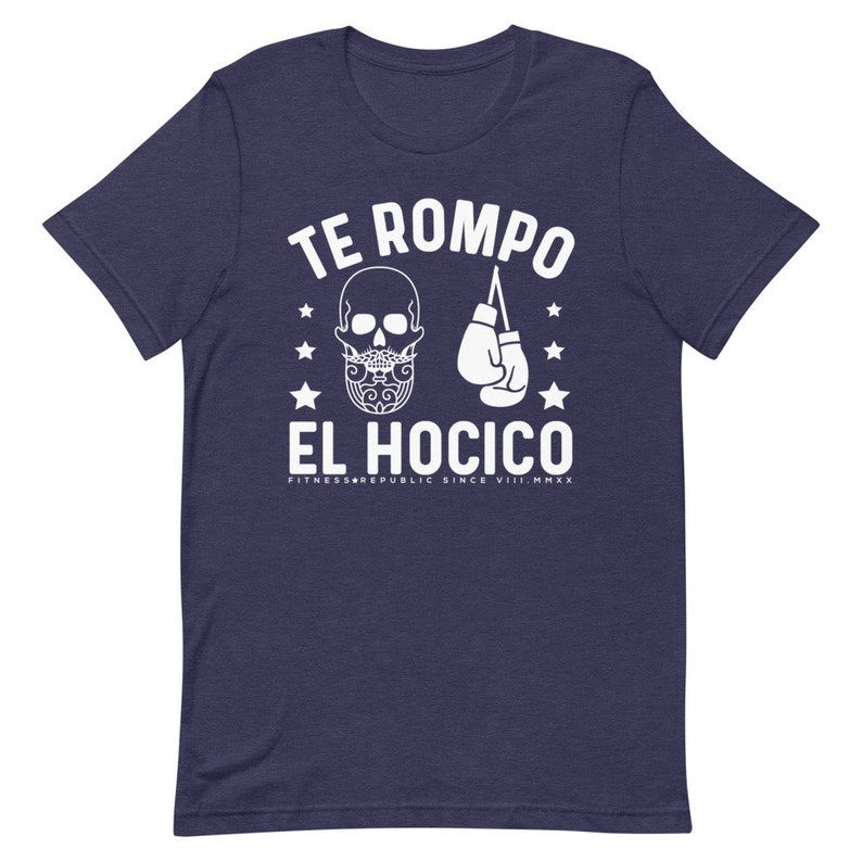 Te Rompo Te ROMPO El HOCICO Athletic Fit Gym T-shirt Fitness Republic - Etsy