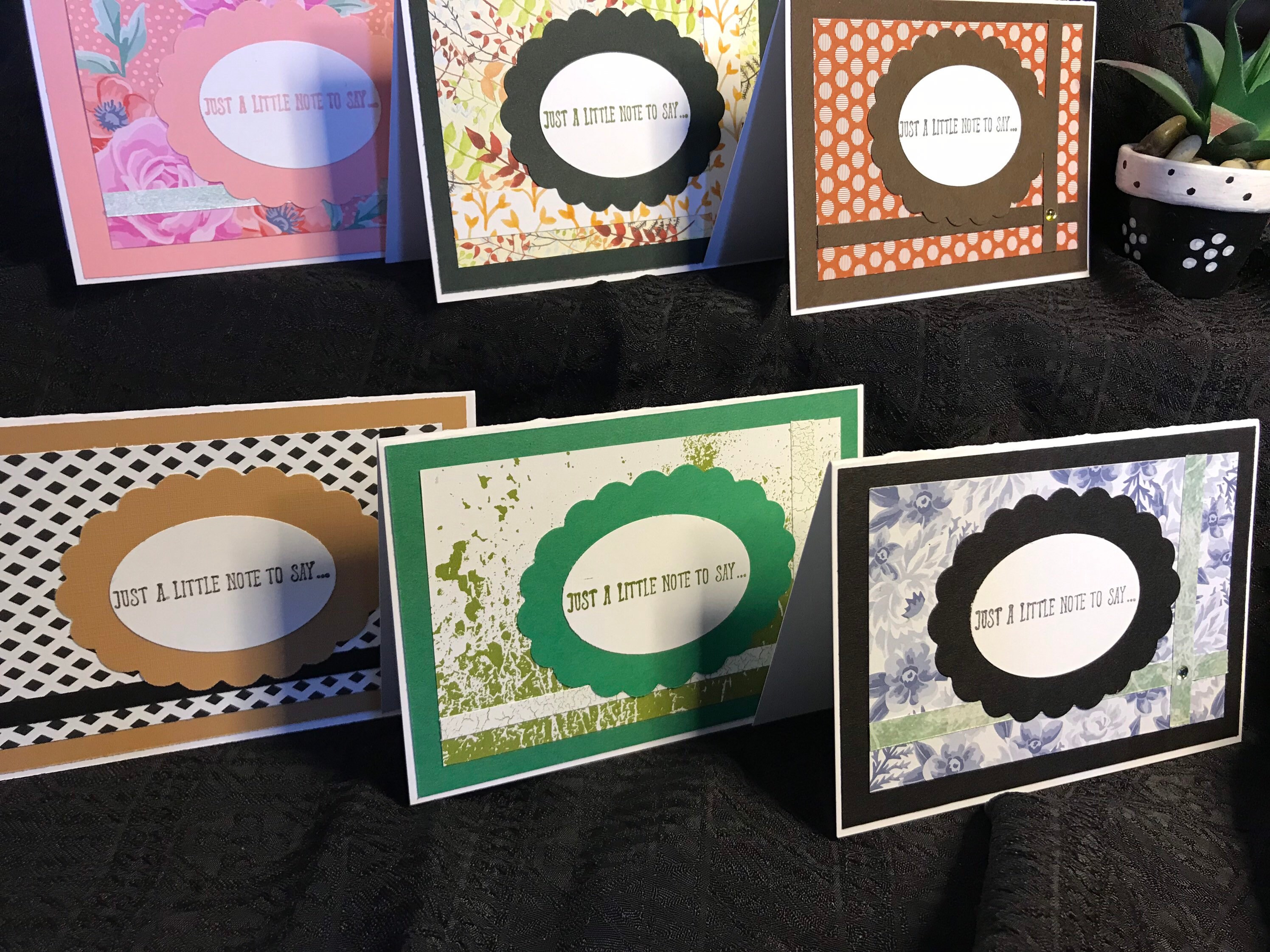 Note Card Pkg of 6 - Etsy