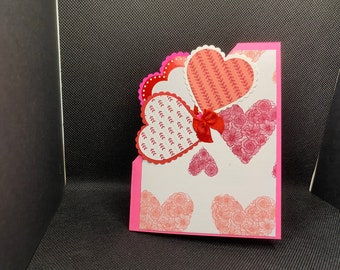 NEW Valentine Pop out Card