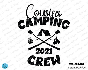 Camping Crew Svg Etsy