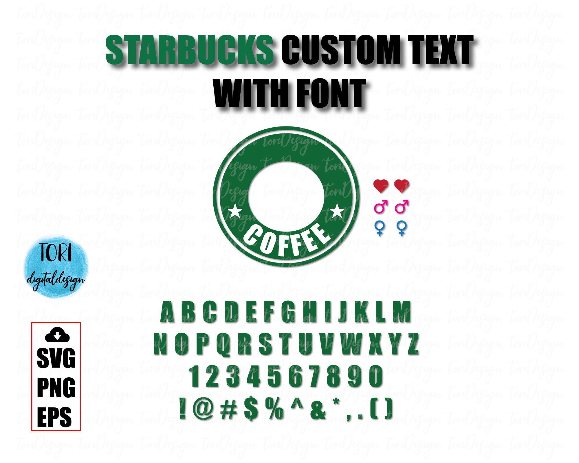 Starbucks Editable Svg Starbucks Cup With Alphabet Svg Etsy