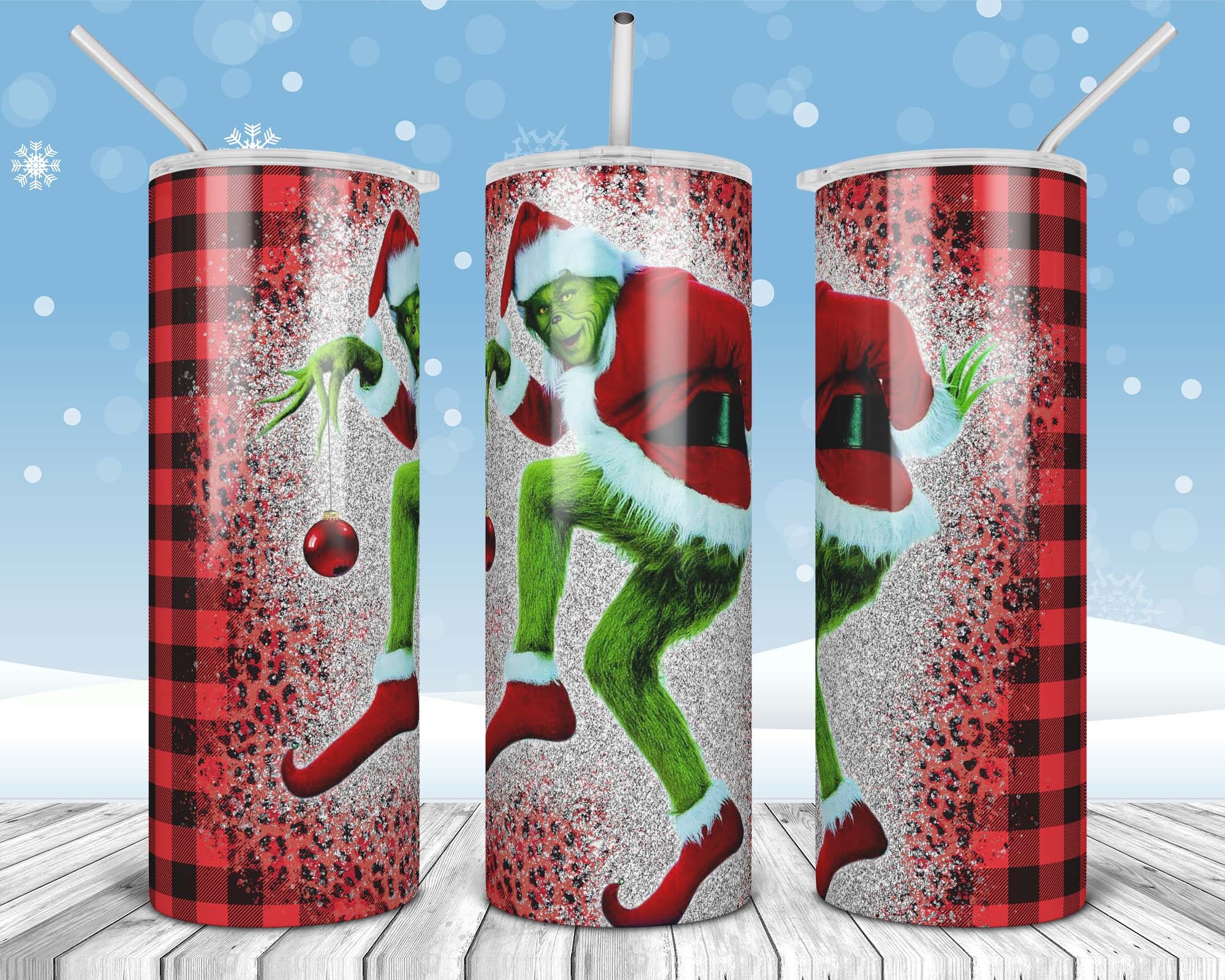 20oz Personalized Grinch Claw Skinny Tumbler , Sublimation – Simply Perfect  Designs