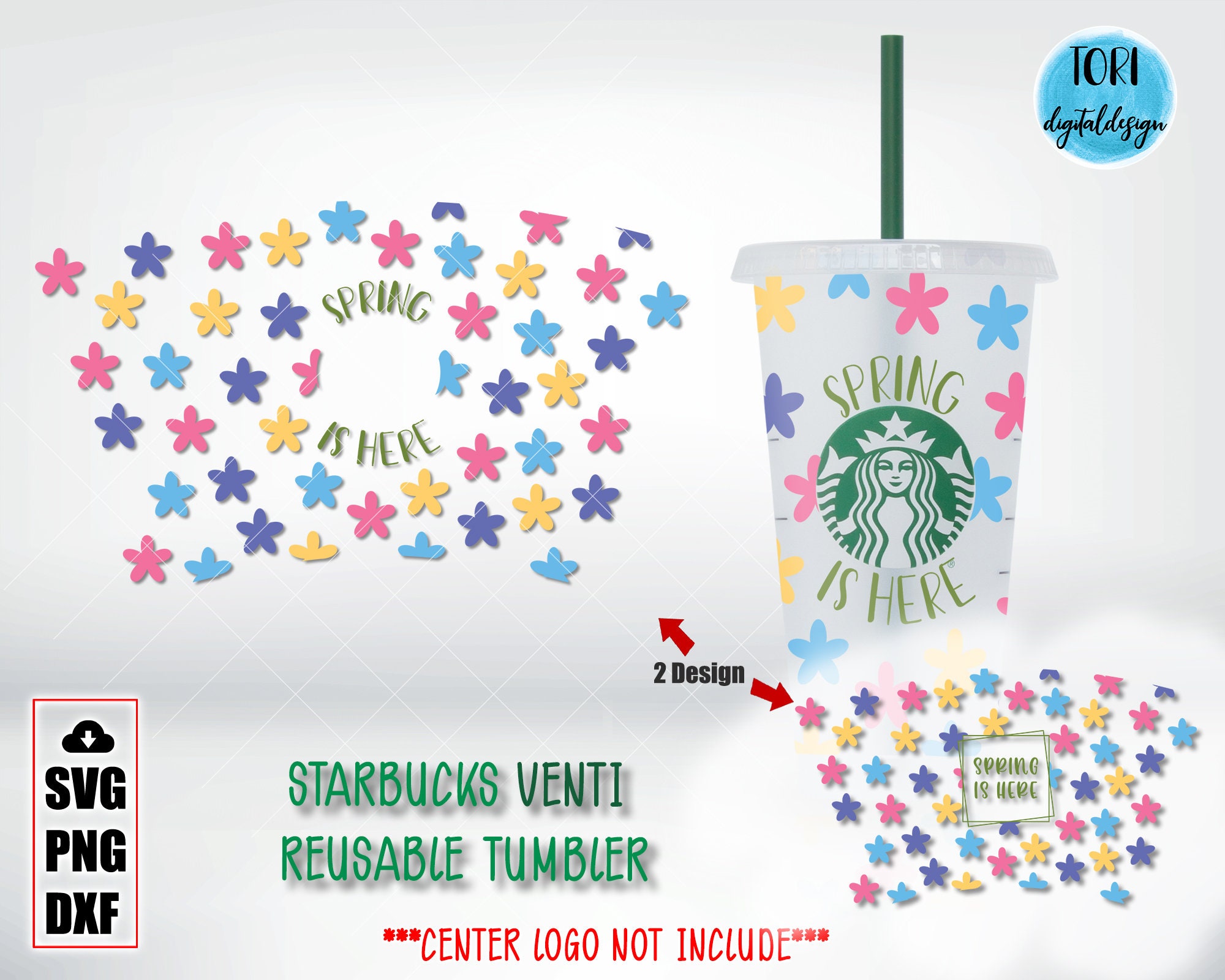 Download Floral Starbucks Svg Starbucks Cold Cup Svg Flower | Etsy