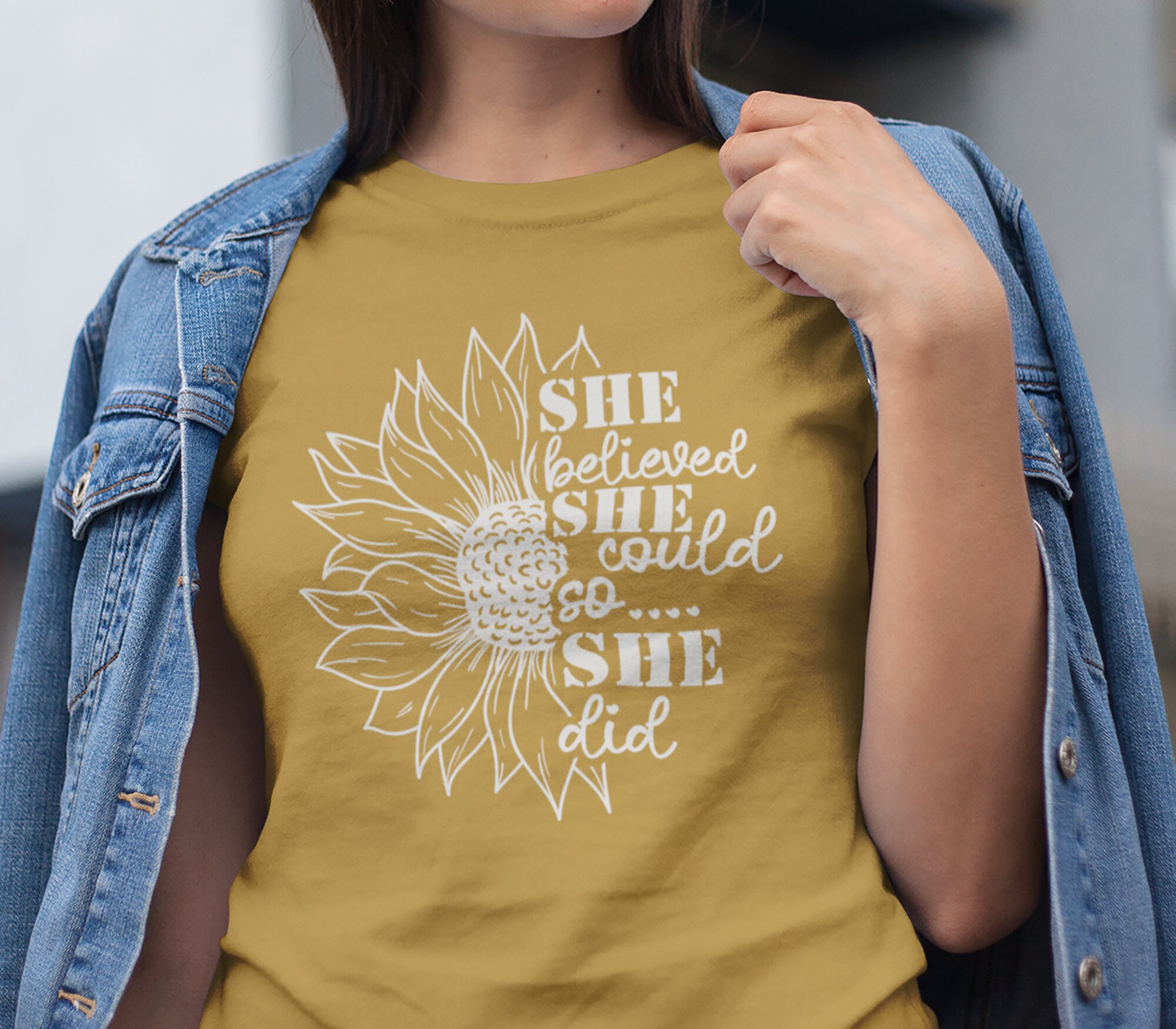 Free Free 334 Sunflower Svg She Believed She Could SVG PNG EPS DXF File