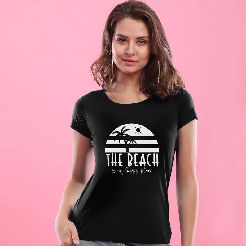The Beach is My Happy Place Svg Beach Life Svg Vacation - Etsy