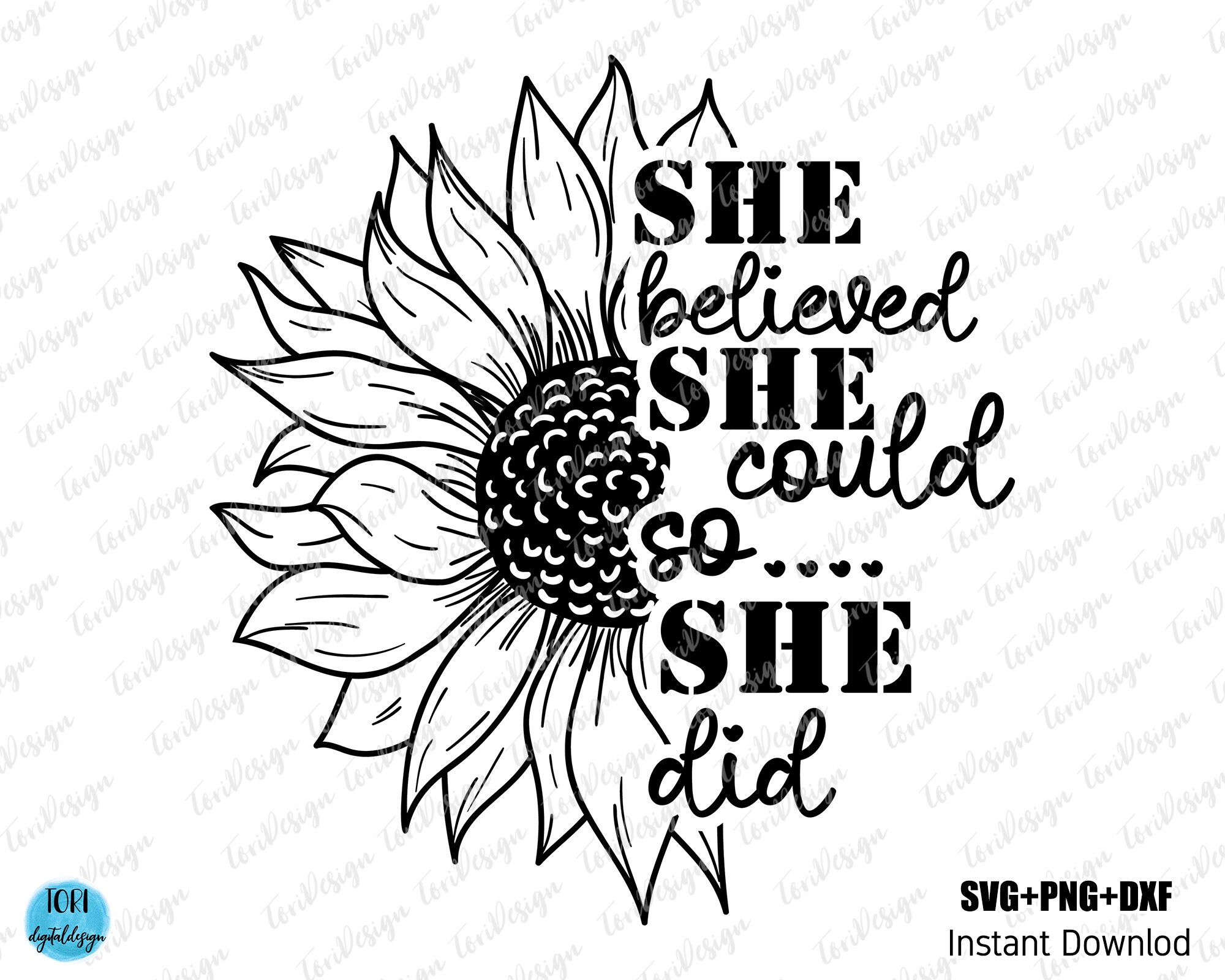 Free Free 334 Sunflower Svg She Believed She Could SVG PNG EPS DXF File