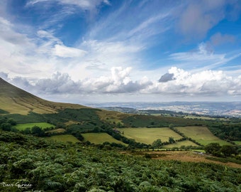 Photo of Welsh Countryside from Hay Bluff