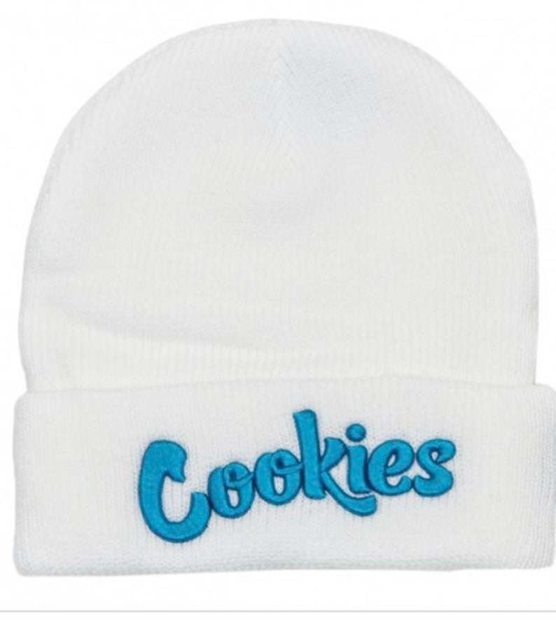 Cookies OG Thin Mint Black & Blue Beanie Brand New Etsy