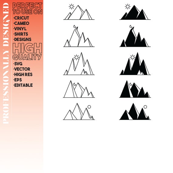 Free Free 107 Mountain Line Svg SVG PNG EPS DXF File