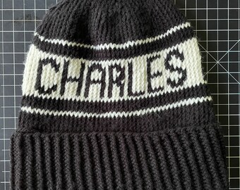 CHARLES BRONSON Hand-Knit Beanie