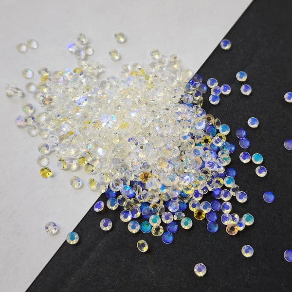 SELENE OPAL - Aurora Collection Rhinestones - 3mm & 4mm - 1000pcs - Iridescent embellishments