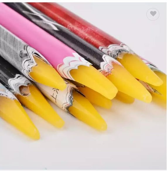 Nail Rhinestones Bead Picker Wax Pencil Nail Art Dotting Tool Point Pen