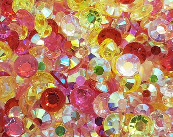 Candy Land Rhinestone Mix - 5000 Pcs - 3mm, 4mm , 5mm - Embellishments ...
