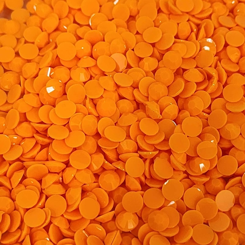 Orange Rhinestone - Etsy
