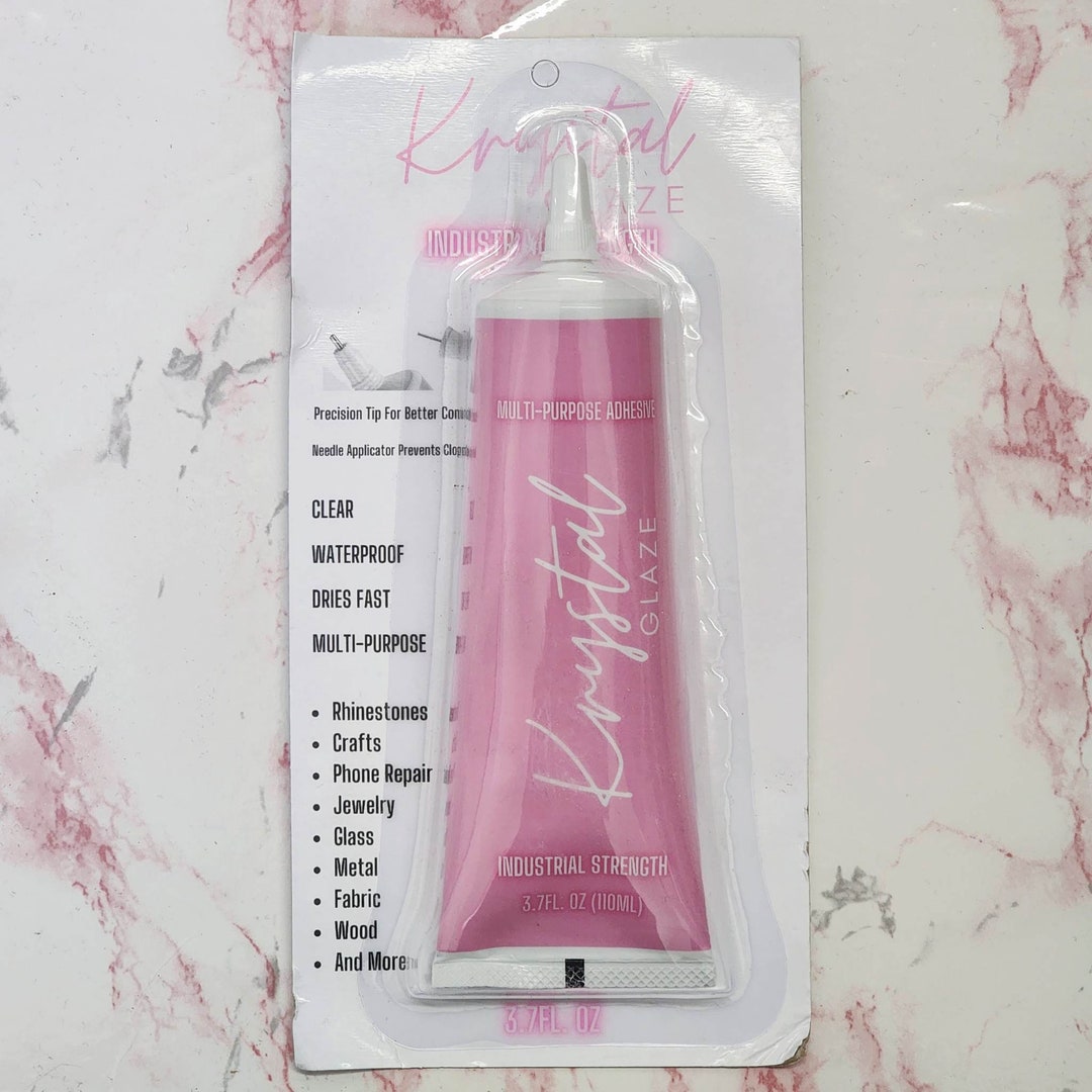 Krystal Glaze Precision Tip Clear Glue, Adhesive, Industrial Strength