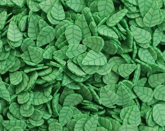 Feuilles 5 mm - 30 - 60 grammes - Tranches de pâte polymère - Fausses paillettes, travaux manuels, embellissements, slime, nail art, gobelets boules à neige, art en résine