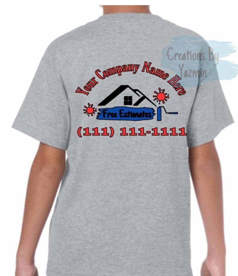 Painting Company Tshirt Painting 
