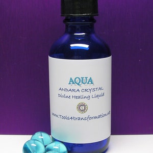 ANDARA CRYSTAL (MONOTOMIC) Vibrational Essences / Divine Healing Liquids