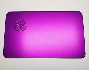 EIP Positive Energy Purple Plate Small Original Tesla - Positive Energy and Blocks Negative Energy and emf