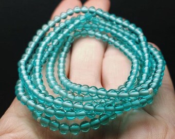 Aquablauwe Andara Kristallen Infinity Ketting