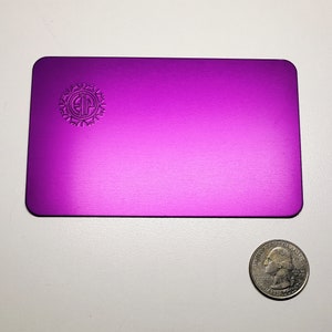EIP Positive Energy Purple Plate - Small, Original Tesla Design image 3
