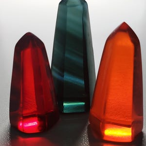 Monatomic Andara Crystal Mini Towers: 5th Dimensional Healing Set