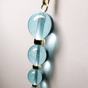 ANDARA CRYSTAL Aqua Serenity Andara Crystal Pendant 5th Dimensional Healing Pendant made w/authentic Monatomic AndaraCrystal beads