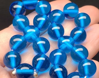 Paar blauw Andara-kristal: saffier Elestial 5e Dimensional Healing Tool