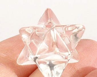 15mm Andara Crystal Merkaba: Cosmic Ice Healing Tool