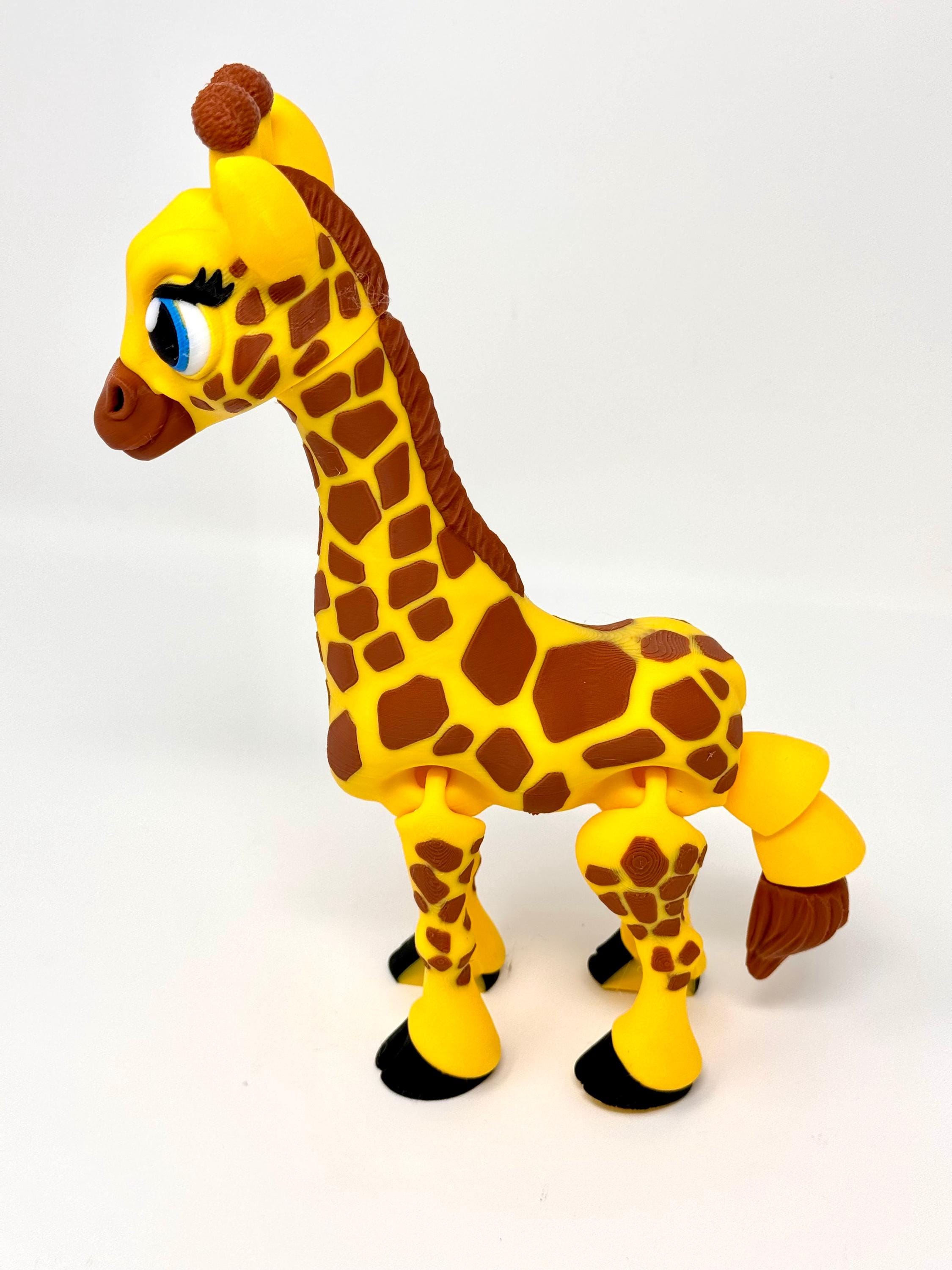 Articulating 3D Printed Giraffe - Etsy