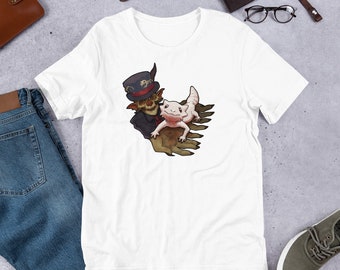 Scleritas Fel and Gecko Durge Unisex Tee BG3