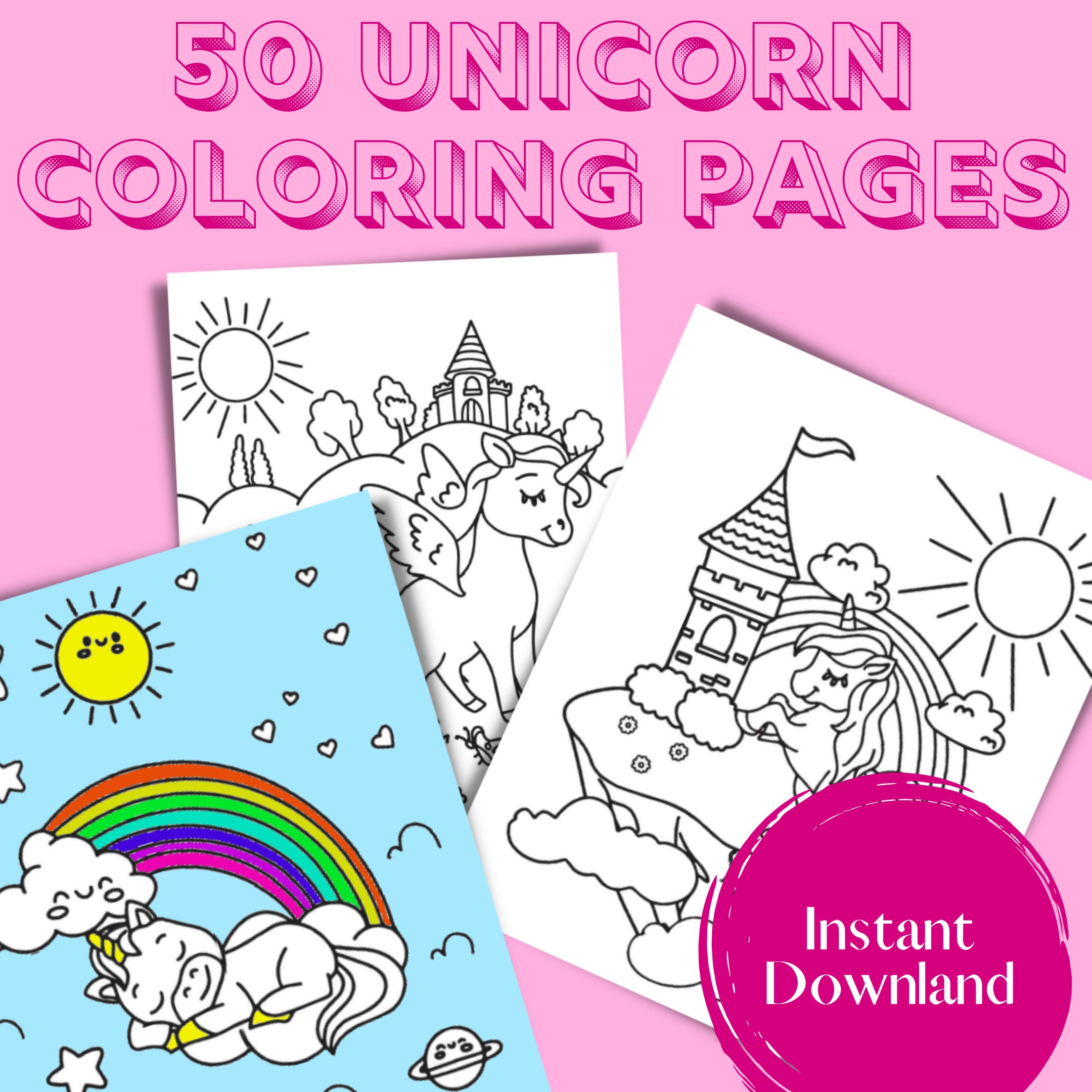 Livre de Coloriage pour enfants livre de coloriage sur les | Etsy